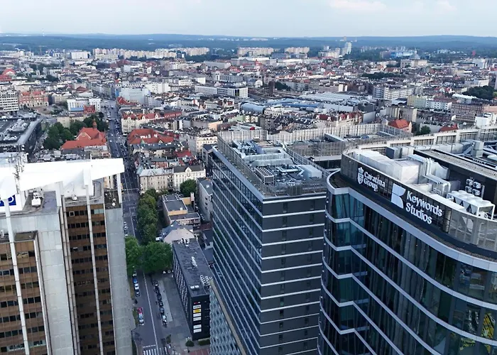 דירה Skydistrict קטוביץ